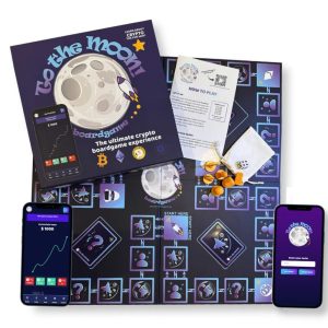 To the Moon Crypto Board Game